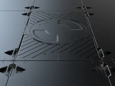 Sci-Fi Panels Volume 1 3D model