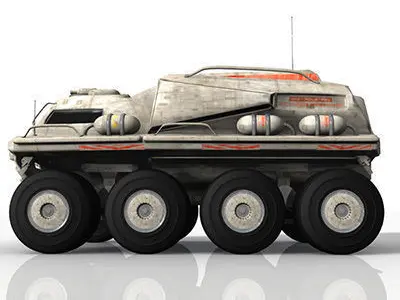 ATV - MR5 - Moon Buggy 3D model