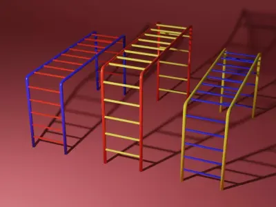 Park Ladders 3D model