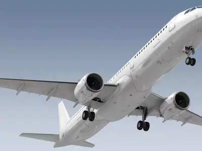  A321neo Generic White 