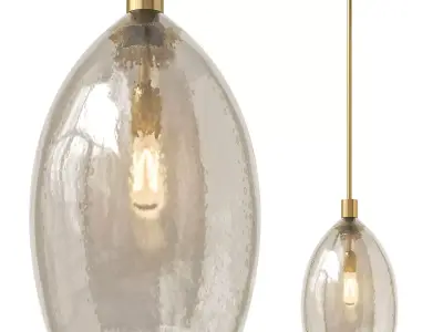 Arteriors Home Hilary Pendant Light 3D model
