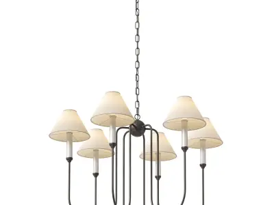 Shoppe Ingela chandelier 3D model