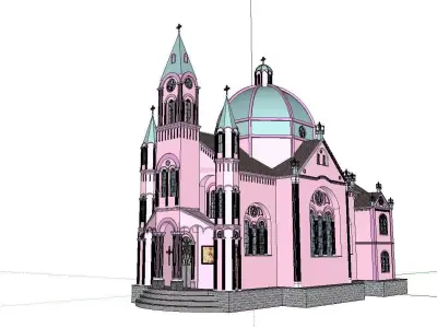 Architecture-Religion-God-Culture-Temple -0225 3D model