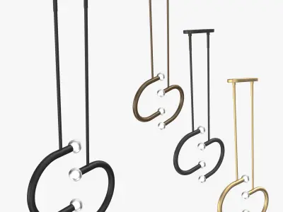 Bower C lighting collection 3D model