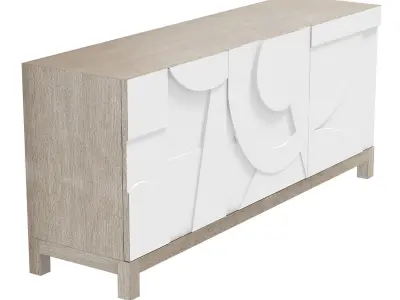 Bernhardt Interiors  Brindisi Buffet Cabinet 3D model