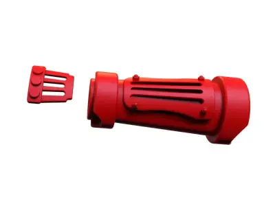 Cammy Cosplay Glove - Street Fighter 3D print model