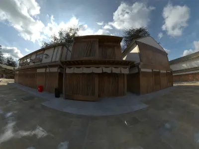 Japan kyoto Street  3D model