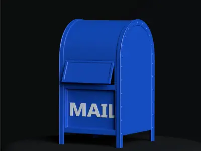 Mailbox 02 3D model