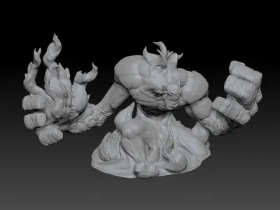 The Super Skrull 3D print model