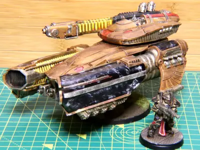 Obsidian Guard - Raptor Combat Skimmer 3D print model