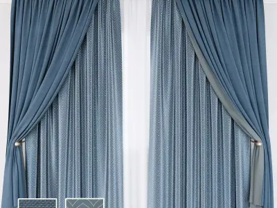 Curtain 09 3D model