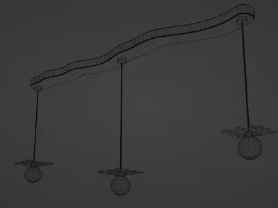 Pendant light 1 Free 3D model