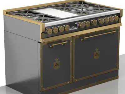 OFFICINE GULLO kitchen appliance collection 3D model