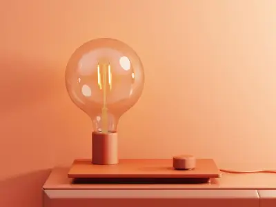 Control Table Lamp 3D model