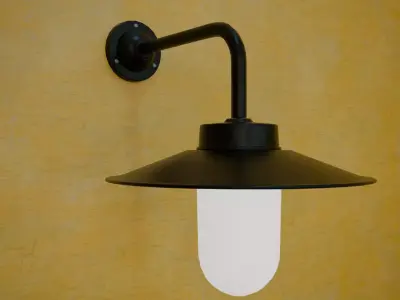 Barn Lamp 3D model