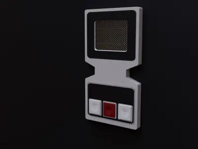 Aliens USS Sulaco Door switch 3D print model