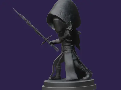 The Force Awakens Kylo 3D print model