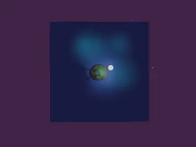 Chinese Ceremonial Door Low Poly Free low-poly 3D model