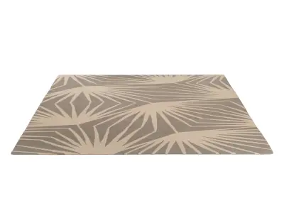 Stingray Neutral rug 3D model