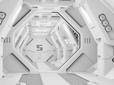 STARSHIP CORRIDOR   3D model