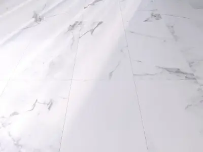 Marble Floor Classic Calacatta White Set 1 Texture