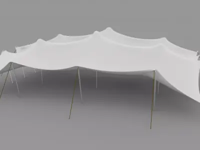 Stretch Tent 3D model