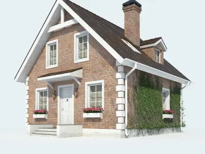 House brick 3D model