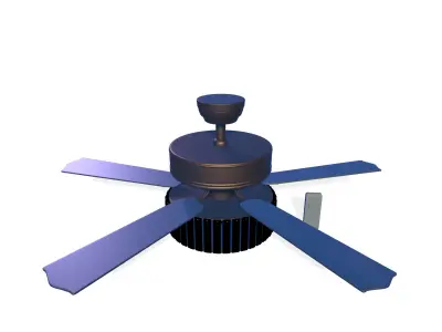 Ellefson Ceiling Fan Light  3D model