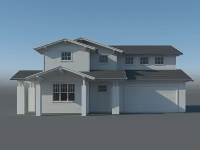 Generic House 006 3D model