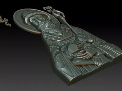 Saint Spyridon of Trimyphus 4 3D print model