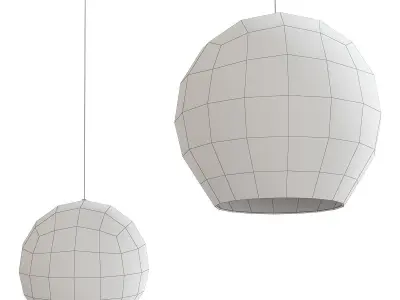 Lazi chandelier 3d model Low-poly 3D model