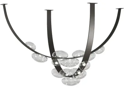 DEW DROPS Piekarama lampa  3D model
