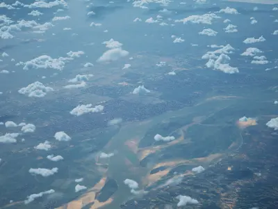 Mandalay Myanmar City Landscape 3D Model 3D model