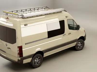  Mercedes Sprinter 4x4 Overlan Camper 