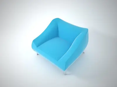07 CARMEL CHAIR 3D model