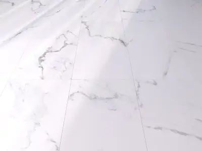 Marble Floor Classic Calacatta White Set 2 Texture