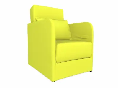 Folding Sofa Bed Floor Mattress 3D model