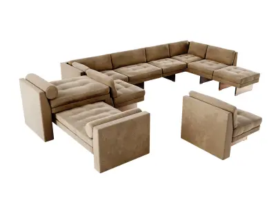 Omnibus III Sofa 3D model