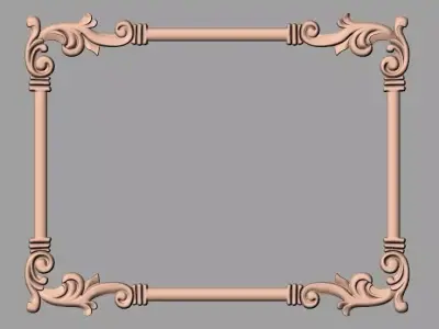 3D carved model furniture 3D design used for artcam aspire E789 3D model