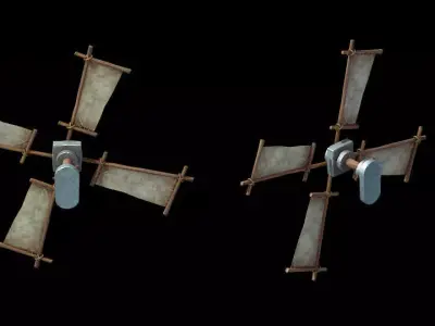 Rainbow City - Windmill 01 3D model