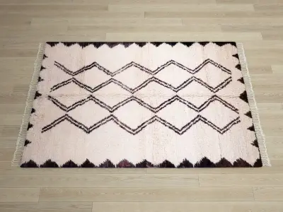 Moroccan Berber rug 3D model