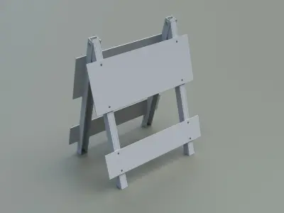 Roadblock Collection 01 3D model