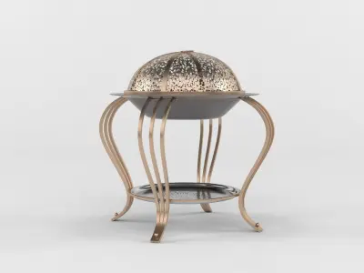 Grill Charcoal Stove 3D model