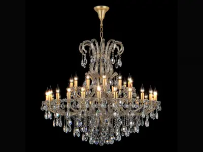 775373 Champa Osgona Chandelier 3D model