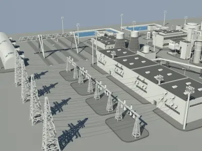  Nuclear power plant 