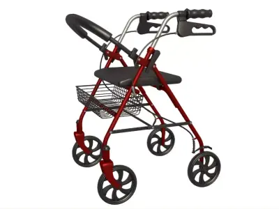 Rollator Walker collection 3D model