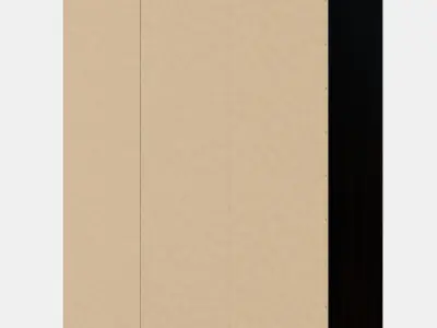 RAKKESTAD Wardrobe with 3 doors Low-poly 3D model