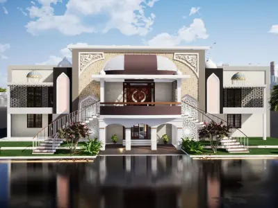 Marriage Hall 1 3D model