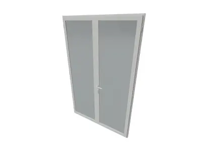Door window 3D model purchase