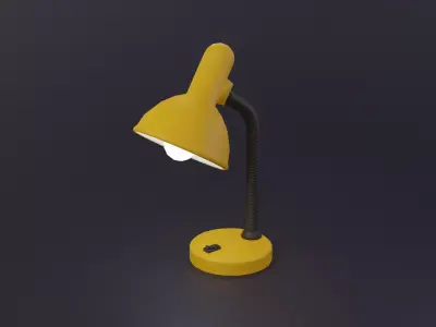 Desk Lamp 3D model